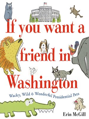cover image of If You Want a Friend in Washington